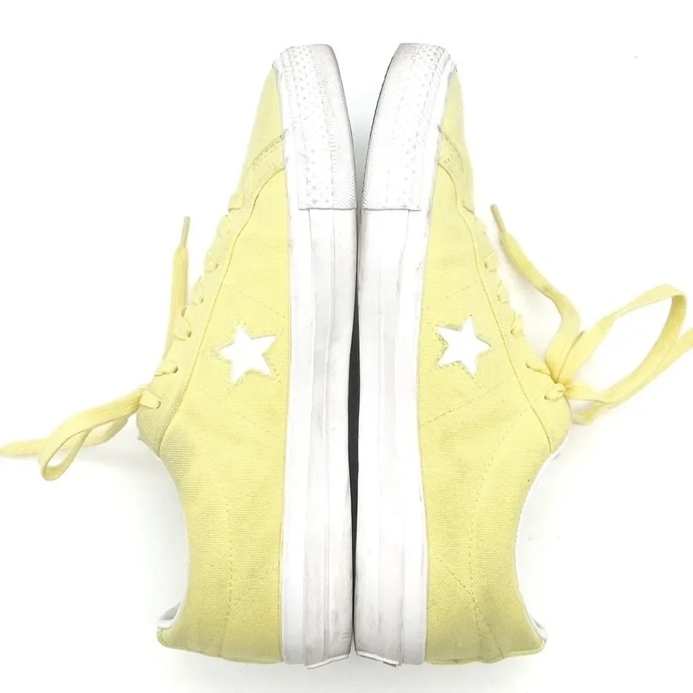 Converse X Chocolate One Star Pro Low Top Yellow Kenny Sneaker Men’s Size 10 - Picture 9 of 16